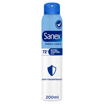 Déodorant spray SANEX Derma Care+ 72h extra control anti-transpirant 200ml