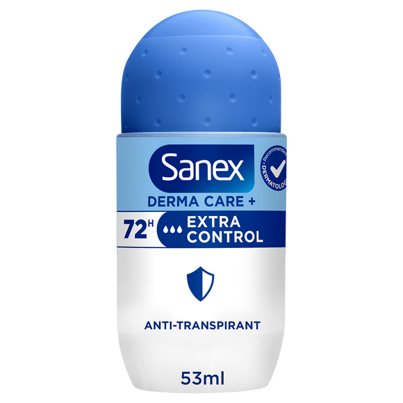 Déodorant bille anti-transpirant SANEX Derma Care+ extra control 72h 53ml