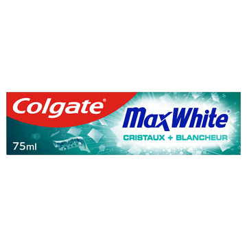 Dentifrice COLGATE Max White micro cristaux blancheur 75ml
