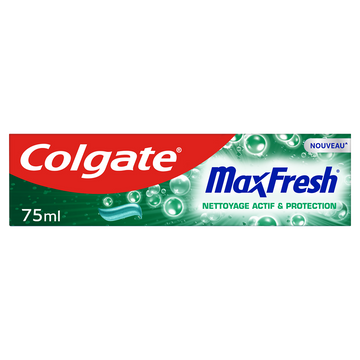 Dentifrice COLGATE MaxFresh nettoyage actif & protection 75ml