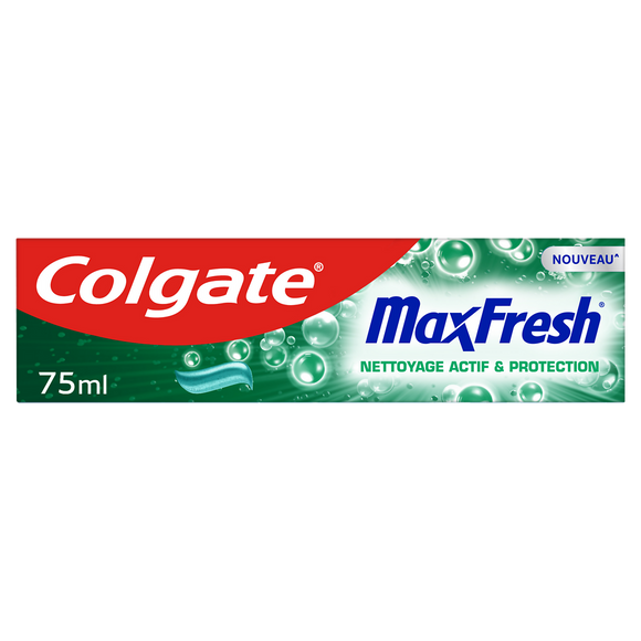 Dentifrice COLGATE MaxFresh nettoyage actif & protection 75ml