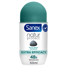 Déodorant bille SANEX Natur Protect Pierre d'alun 50ml
