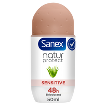 Déodorant bille SANEX Natur Protect Aloe Vera Bio Peaux Sensibles 48h50ml