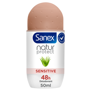 Déodorant bille SANEX Natur Protect Aloe Vera Bio Peaux Sensibles 48h50ml