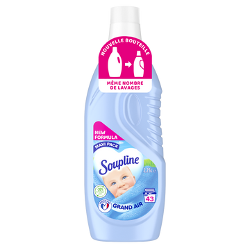 Adoucissant dilué SOUPLINE grand air 2.25L