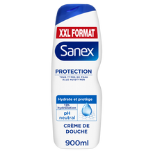 Crème de douche SANEX protection format XXL 900ml