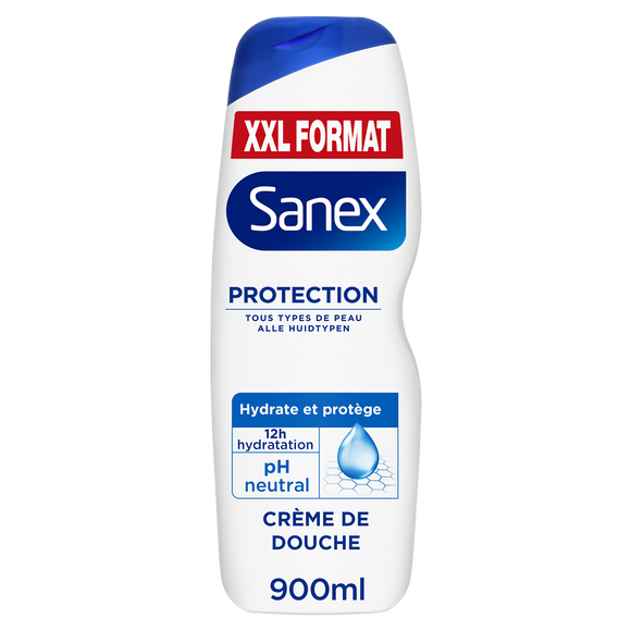 Crème de douche SANEX protection format XXL 900ml
