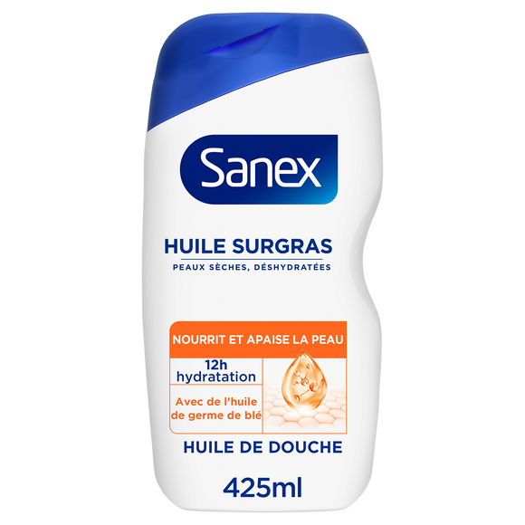 Huile de douche surgras SANEX Derma Care 425ml