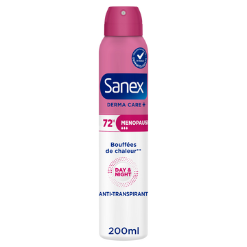 Déodorant peau mature SANEX Derma Care+ 72h 200ml