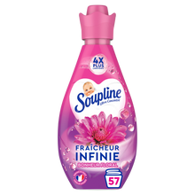 Adoucissant SOUPLINE Ultra Fraîcheur Infinie fleurie 740mL