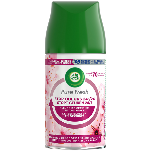 Recharge freshmatic pure fresh orchidée AIR WICK 250 ml