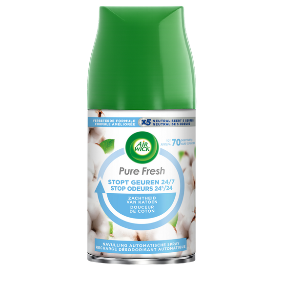 Recharge AIR WICK pure fresh coton 250mL