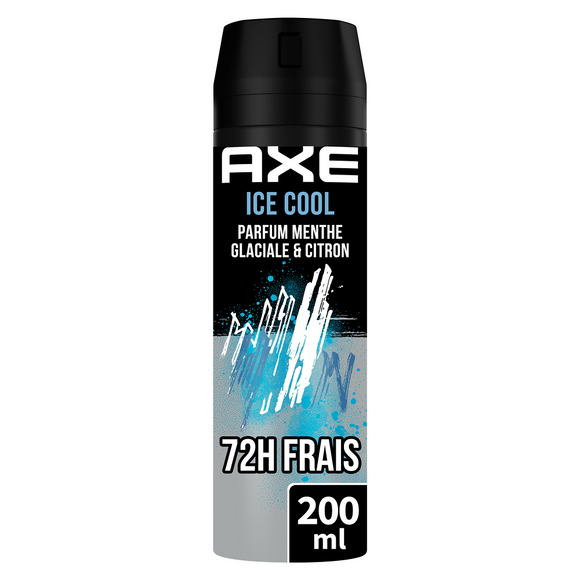 Déodorant Homme anti-transpirant ice cool AXE 200ml