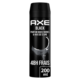 Déodorant homme AXE black aérosol 200ml