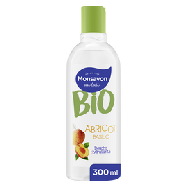 Gel douche abricot basilic bio MONSAVON 300ml