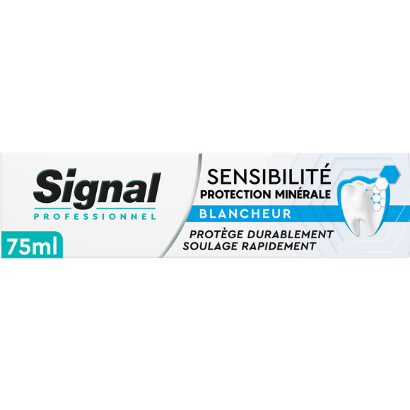 Dentifrice Sensibilité Blancheur, SIGNAL Professionnel 75ml