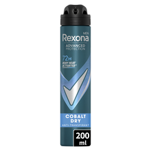 Déodorant Homme anti-transpirant cobalt dry 72h REXONA - Spray 200ml