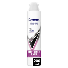 Déodorant femme invisible pure spray anti-transpirant 72h REXONA 200ml
