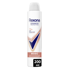 Déodorant femme musc spray anti-transpirant 72h REXONA 200ml