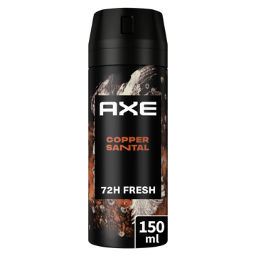 Déodorant homme copper santal AXE spray 150ml