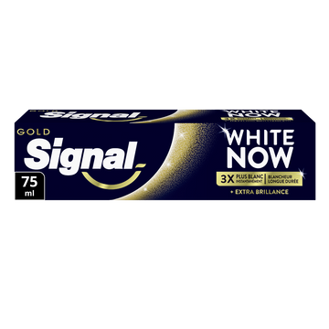 Dentifrice gold white now SIGNAL 75ml