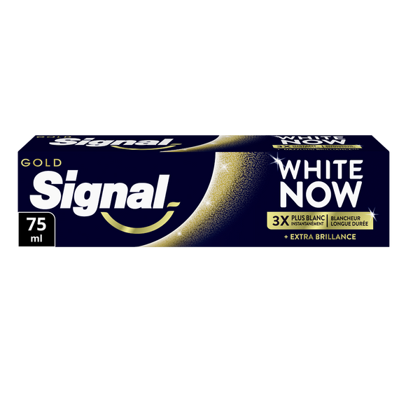 Dentifrice gold white now SIGNAL 75ml