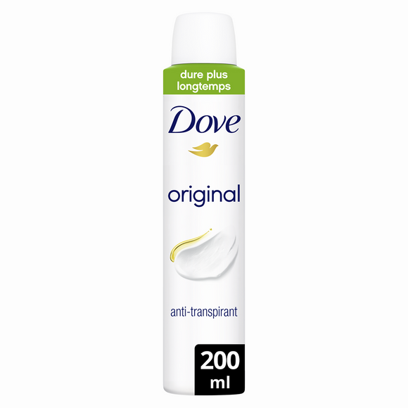Déodorant semi-compressé a/transpirant original DOVE 200ml