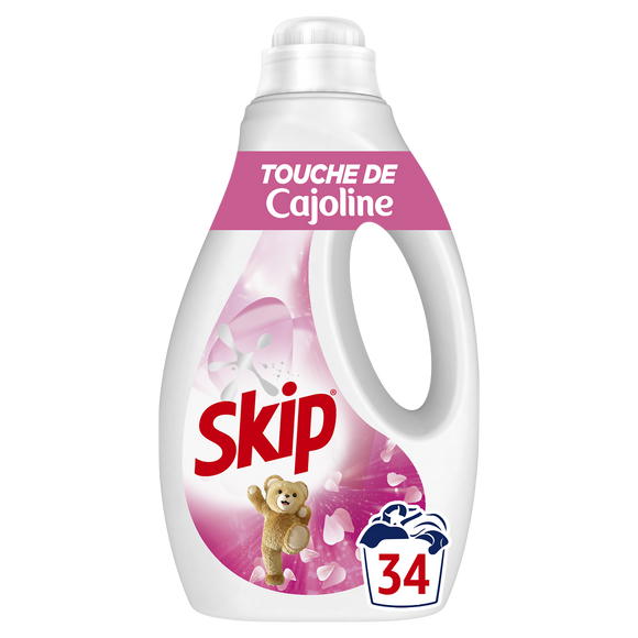 Lessive liquide touche de cajoline SKIP x34lavages 1,53l