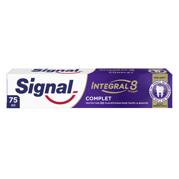 Dentifrice SIGNAL integral 8 Complet Prébiotique 75ml