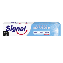 Dentifrice système blancheur éclat brillance 1 semaine SIGNAL 75ml