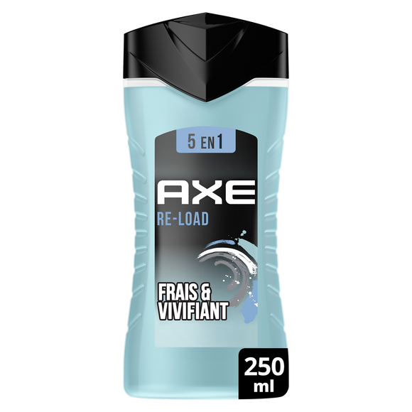 Gel douche homme 5en1 reload AXE flacon 250ml
