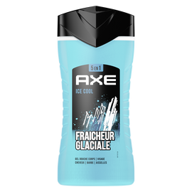 Gel douche ice cool menthe glaciale/citron AXE flacon 250ml