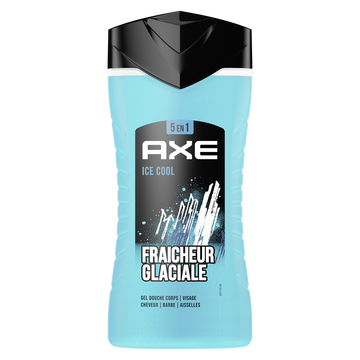Gel douche ice cool menthe glaciale/citron AXE flacon 250ml