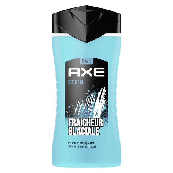 Gel douche ice cool menthe glaciale/citron AXE flacon 250ml