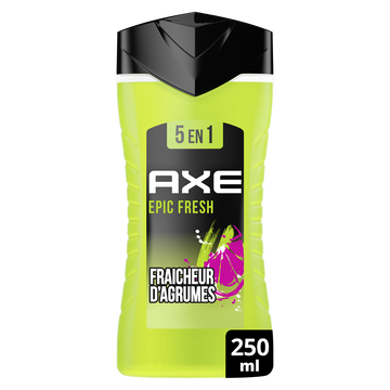 Gel douche homme 5en1 epic fresh fraich.agrumes AXE 250ml