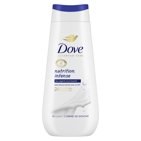 Gel douche Advanced Care nutrition intense DOVE 225mL