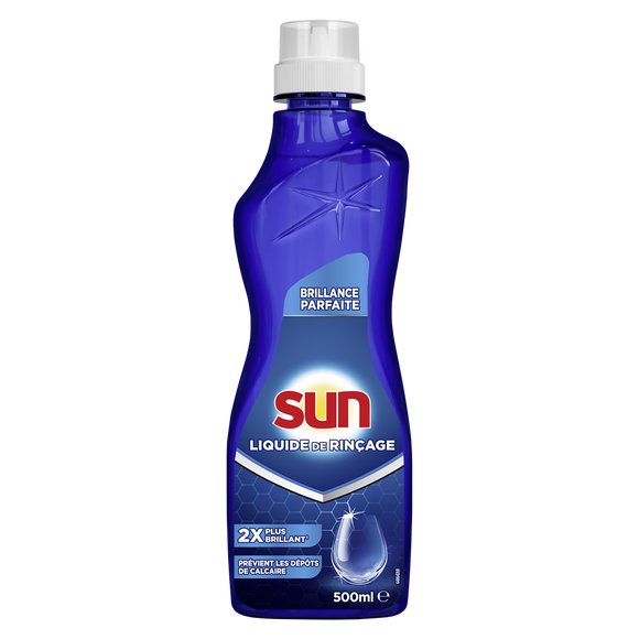 Liquide de rinçage lave-vaisselle brillance parfaite SUN 500ml