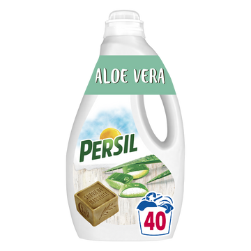 Lessive liquide aloé véra PERSIL 40W
