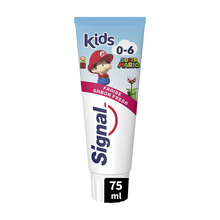 Dentifrice enfant 0-6 ans fraise super mario SIGNAL 75ml