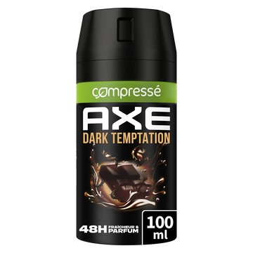 Déodorant homme suprême dark temptation spray compressé 48h AXE 100ml