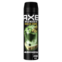 Déodorant homme suprême wild mojito & bois de cèdre 48h AXE spray 200ml
