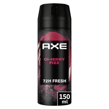Déodorant homme cherry fizz 72h parfum prestige AXE spray 150ml