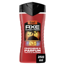 Gel douche AXE homme 5-en-1 sunset fresh 250ml