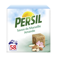 Lessive poudre douceur d'amande PERSIL 58 lavages