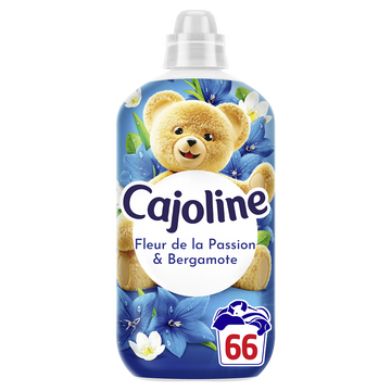 Adoucissant fleur de la passion & bergamote CAJOLINE 66 lavages