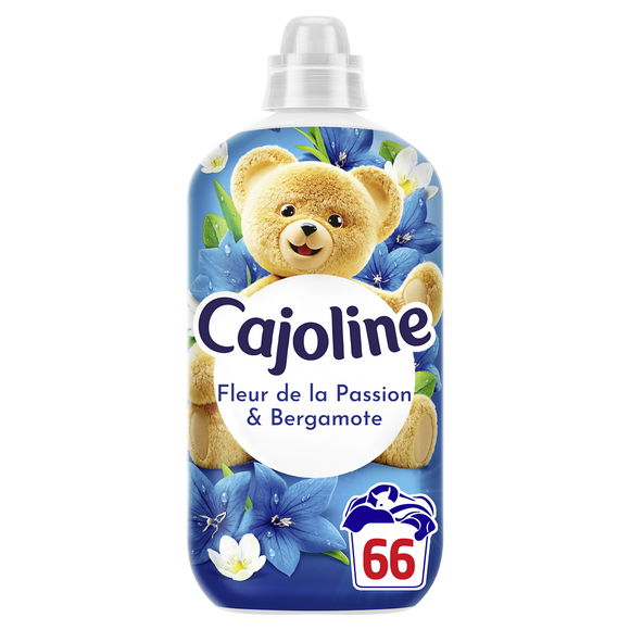Adoucissant fleur de la passion & bergamote CAJOLINE 66 lavages