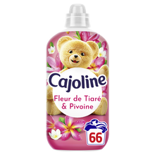Adoucissant fleur de tiaré & pivoine CAJOLINE 66 lavages