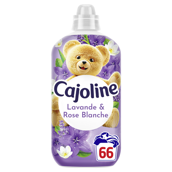 Adoucissant lavande & rose blanche CAJOLINE 66 lavages