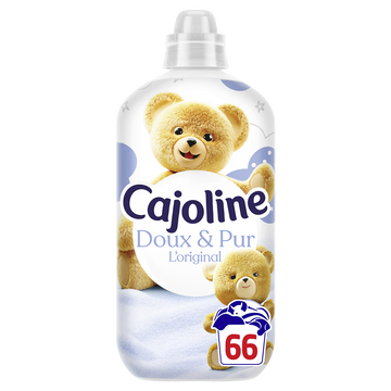 Adoucissant doux & pur l'original hypoallergénique CAJOLINE 66 lavages