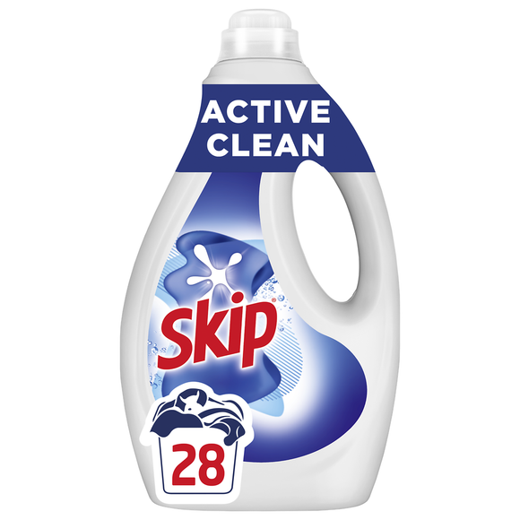 Lessive liquide active clean SKIP 28 lavages